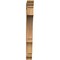 Ekena Millwork Balboa Traditional Smooth Bracket, Western Red Cedar, 3 1/2"W x 26"D x 34"H BKT04X26X34BOA01SWR - alternate 2